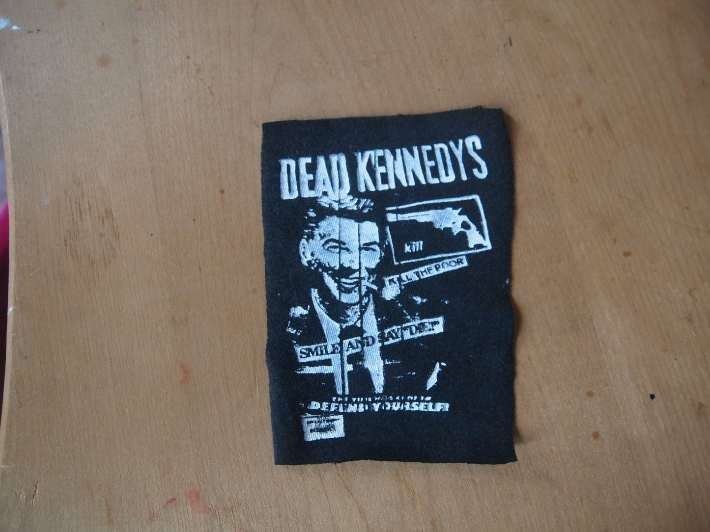 Dead Kennedys Reagan "Kill the Poor" Patch