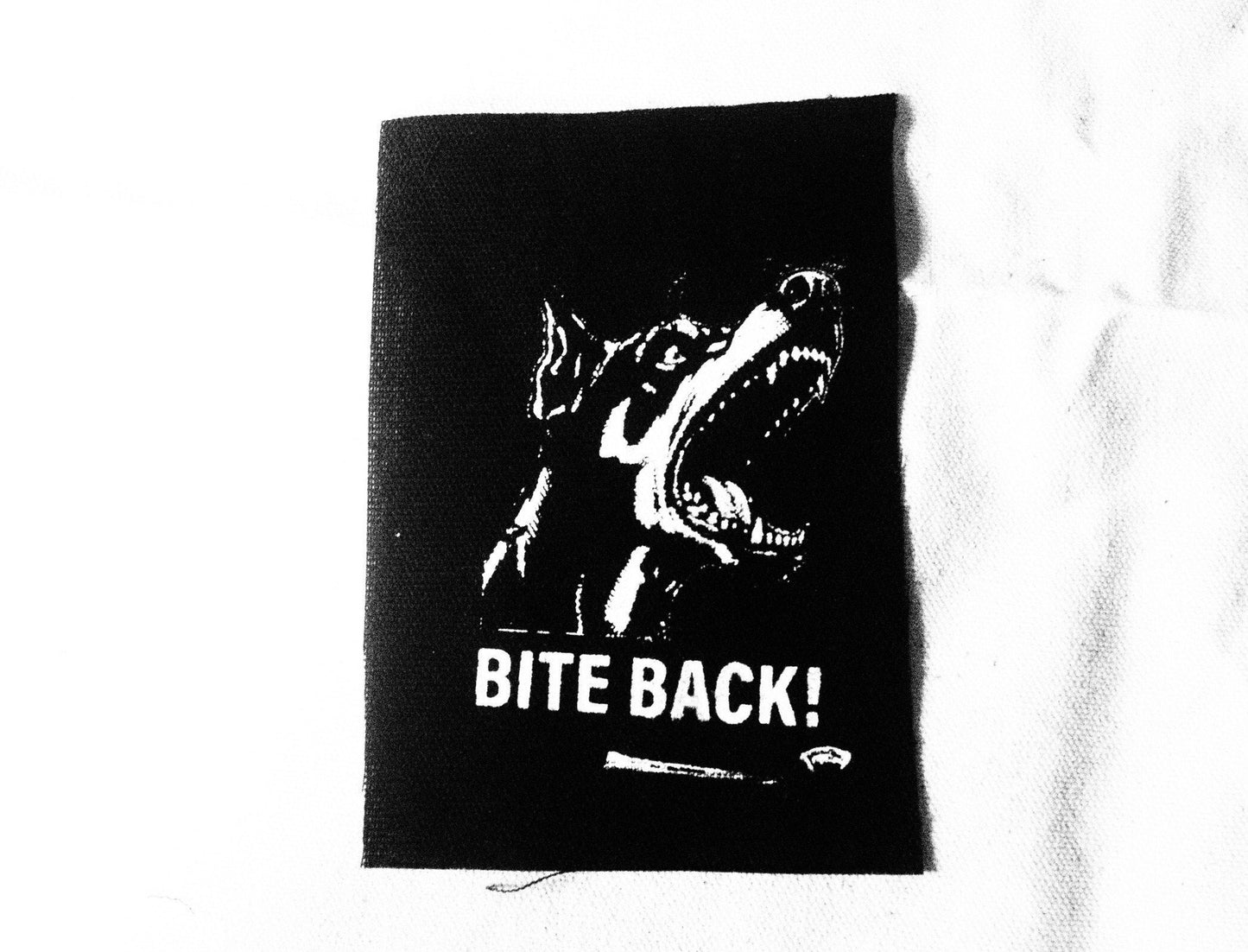 Bite Back Dog Doberman Patch