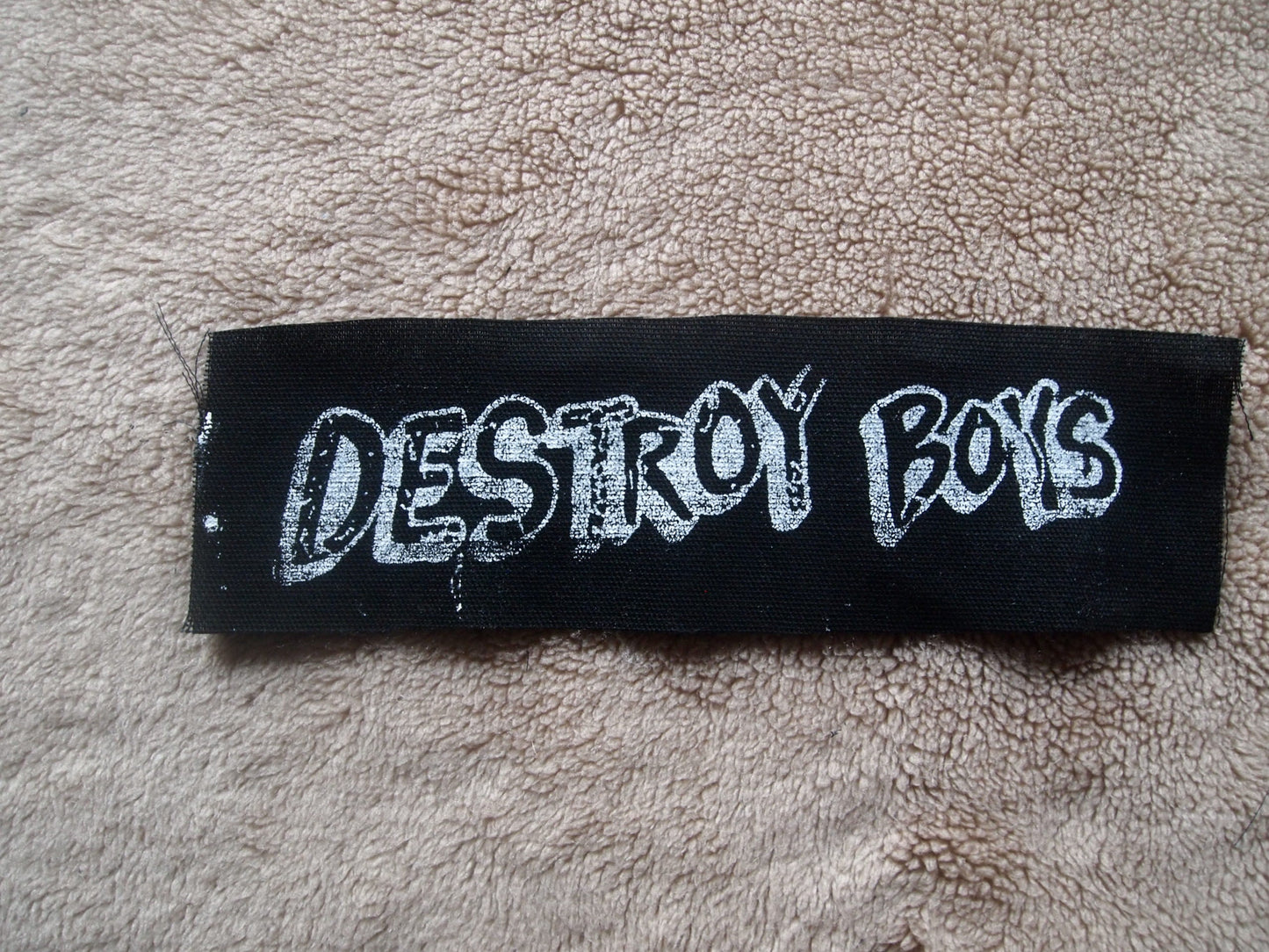 Destroy Boys Band Patch
