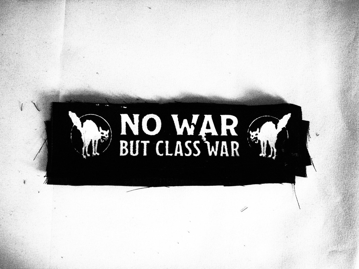 No War But Class War Patch - Sabocat Sabotage