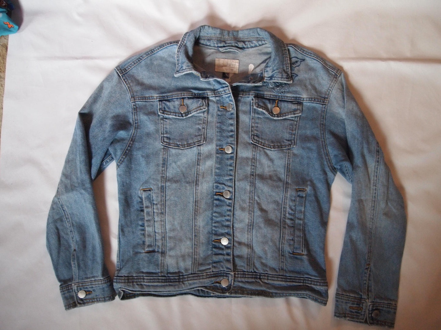 Custom Candy Darling Patched Denim Jacket - XS - Andy Warhol, Queer Art, Transgender History