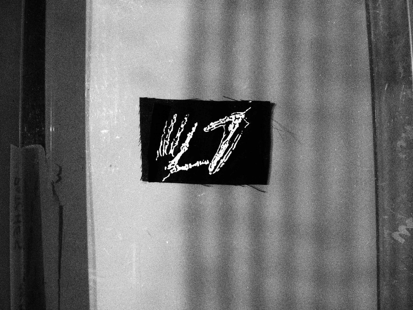 L7 Band Skeleton Hands Logo Patch