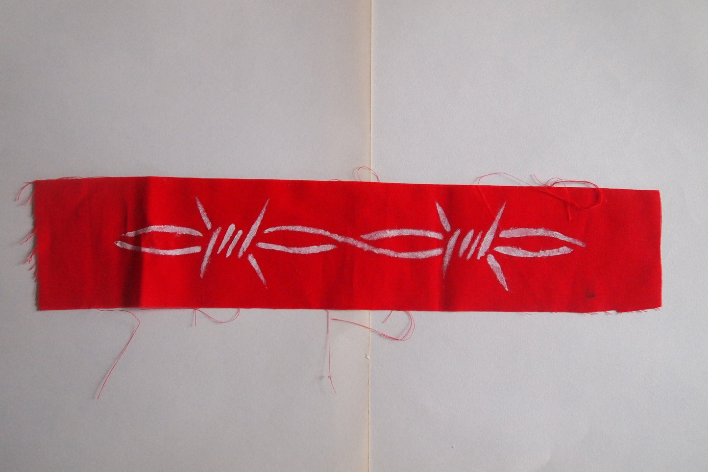 Barbed Wire Long Narrow Patch