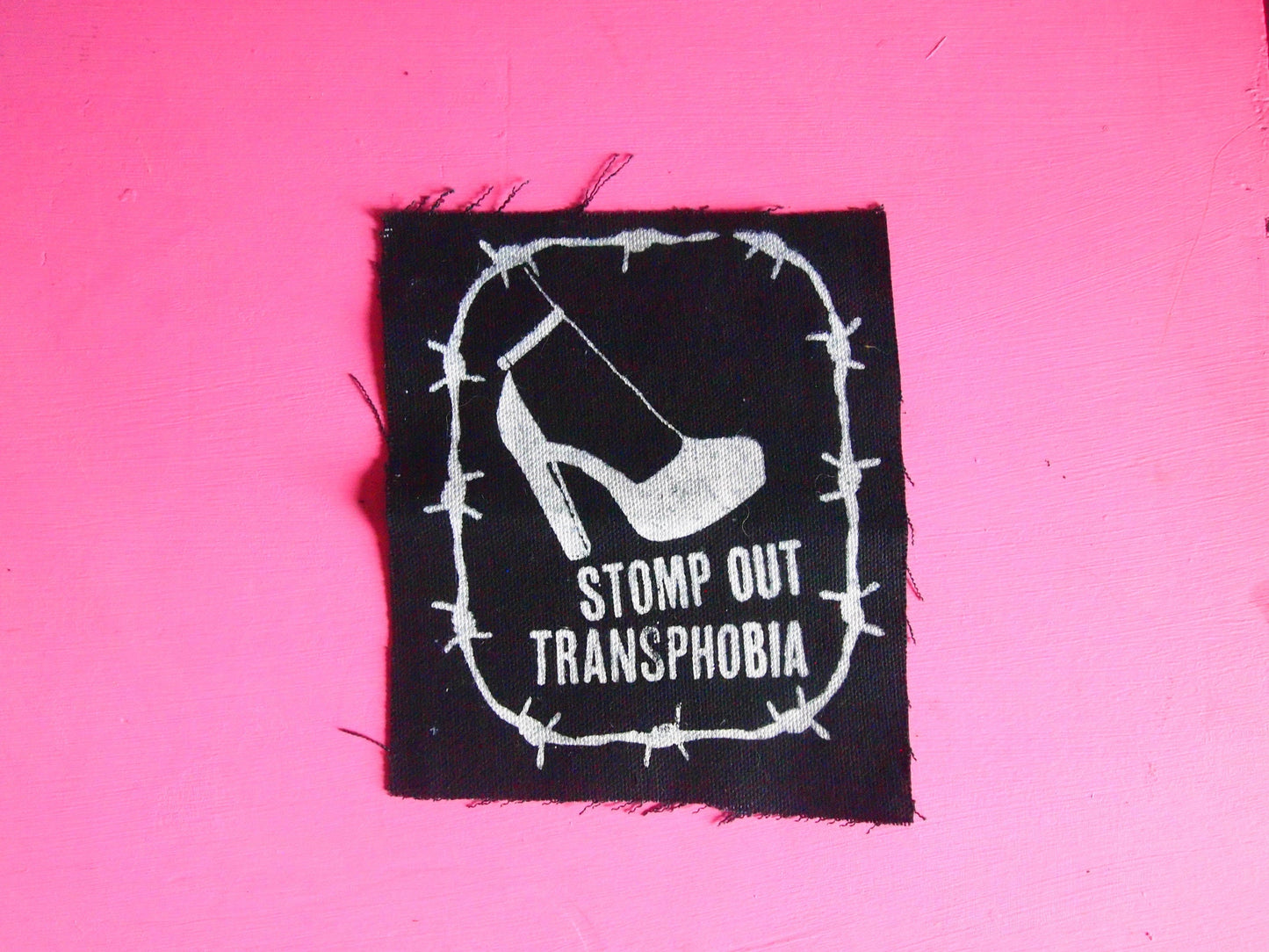 Stomp Out Transphobia Patch