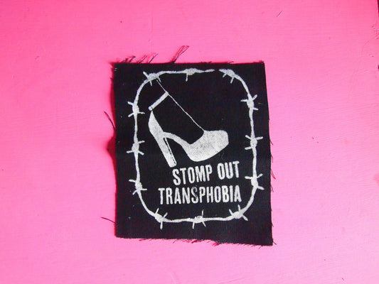 Stomp Out Transphobia Patch