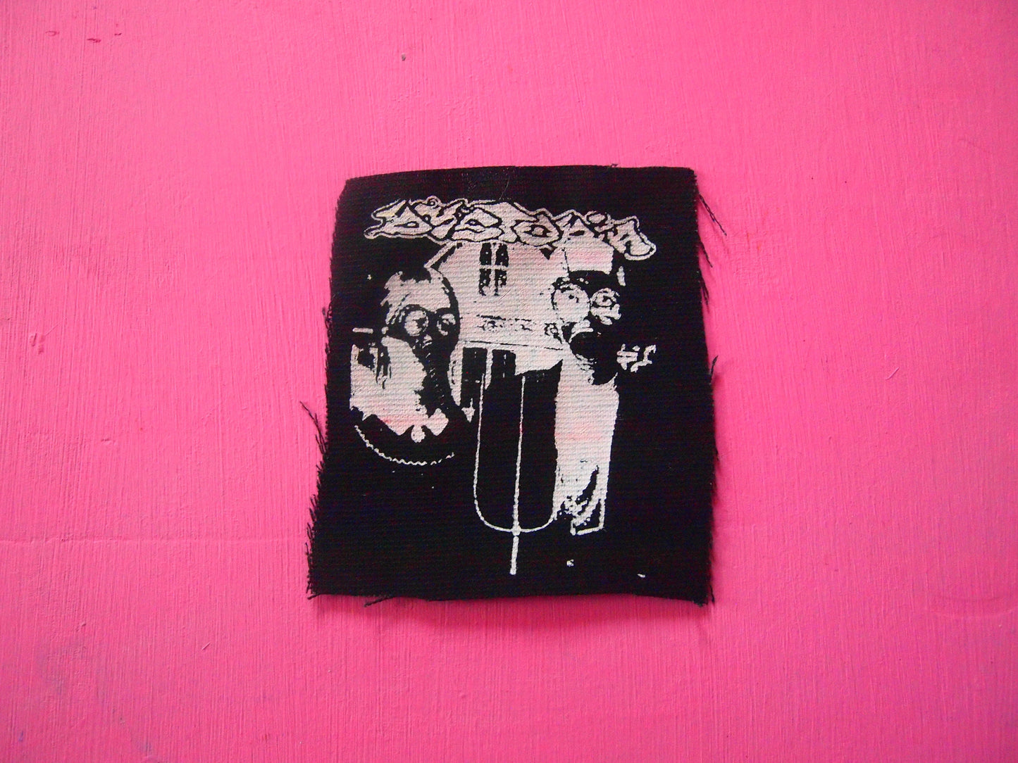 Dystopia Band Gas Mask Patch