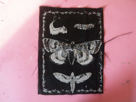 Butterfly Moth Caterpillar Back Patch