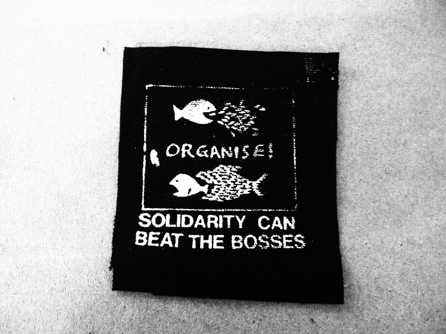 Organize! Solidarity Can Beat the Bosses! Patch
