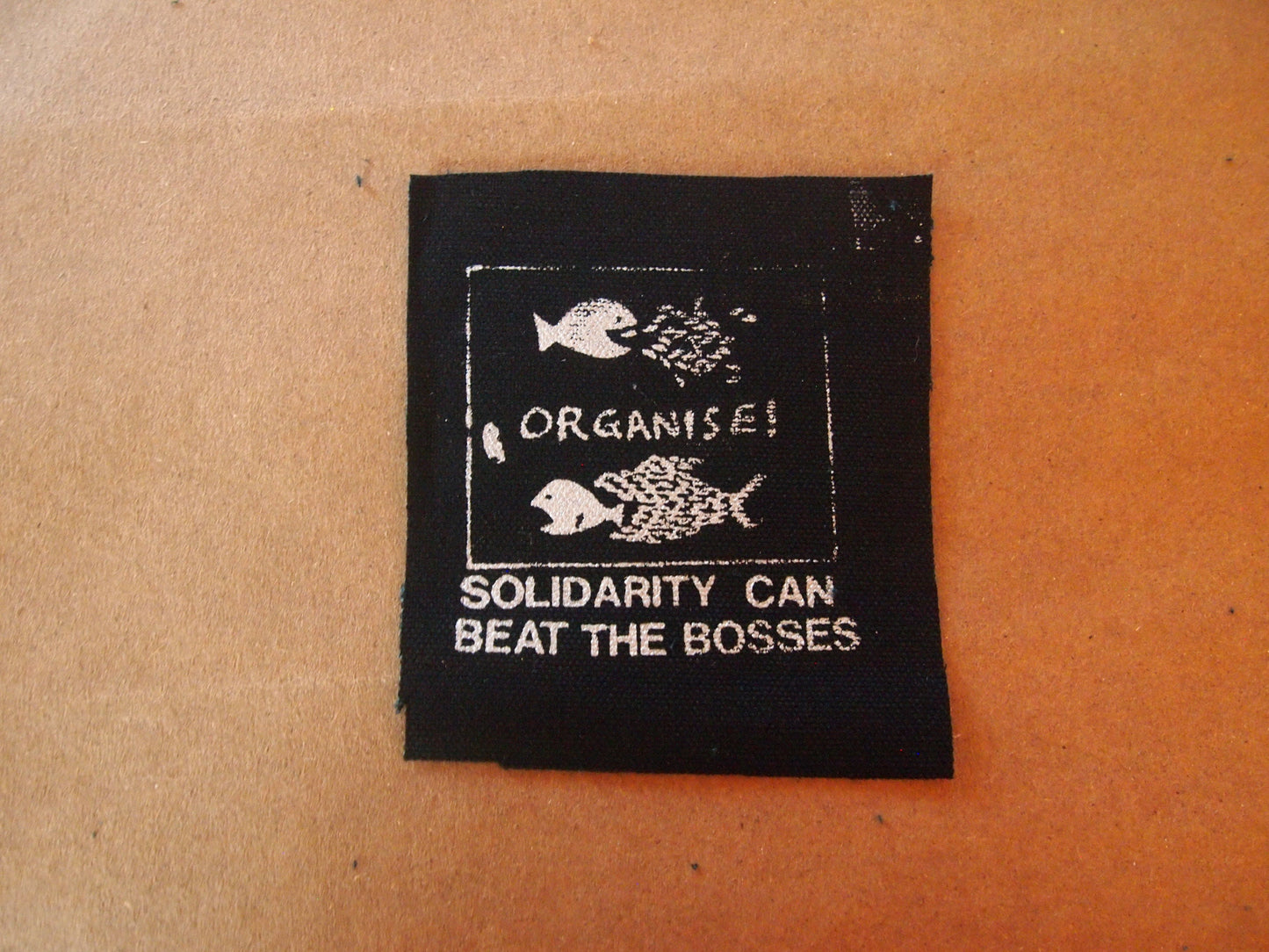 Organize! Solidarity Can Beat the Bosses! Patch