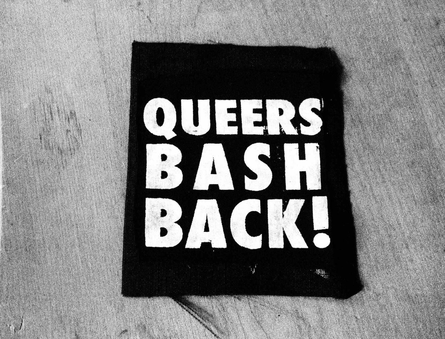 QUEERS BASH BACK Patch
