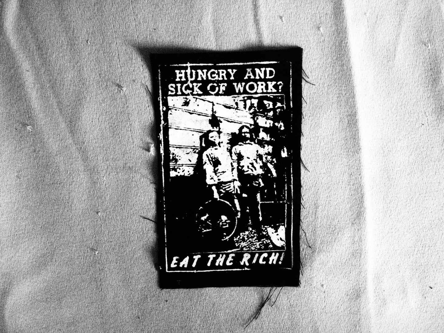 Eat the Rich! Patch - Tired and hungry of work?