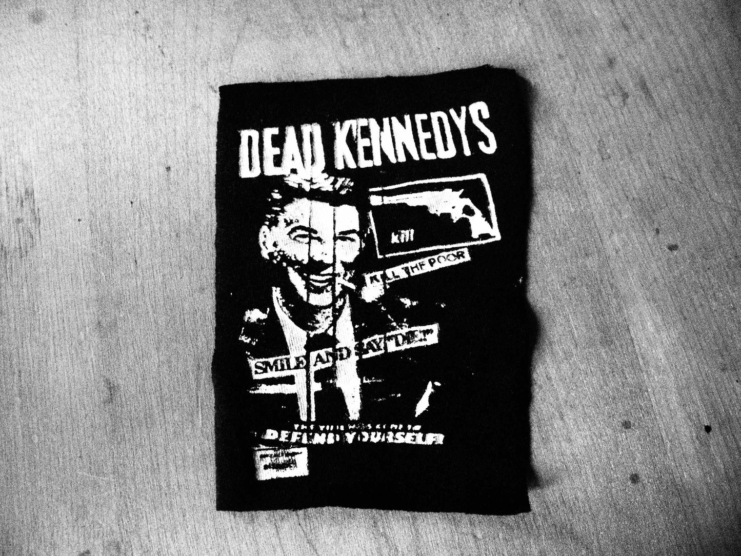 Dead Kennedys Reagan "Kill the Poor" Patch