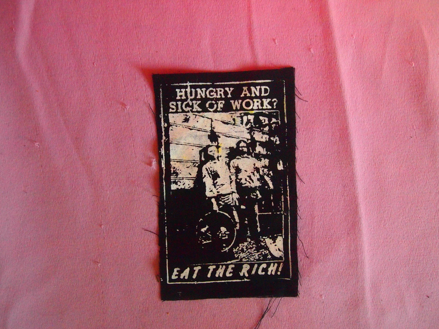 Eat the Rich! Patch - Tired and hungry of work?