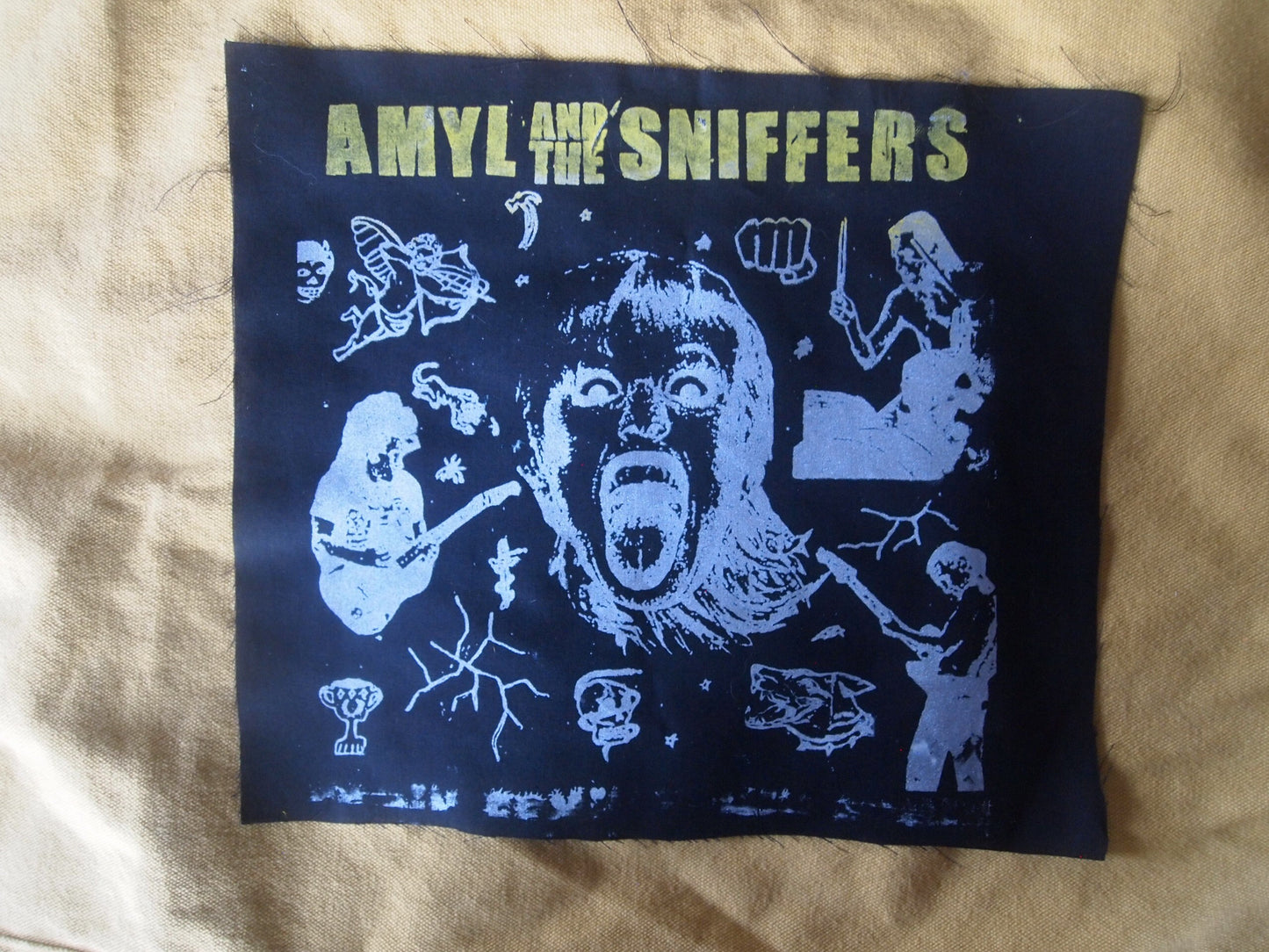 Amyl and the Sniffers Back Patch