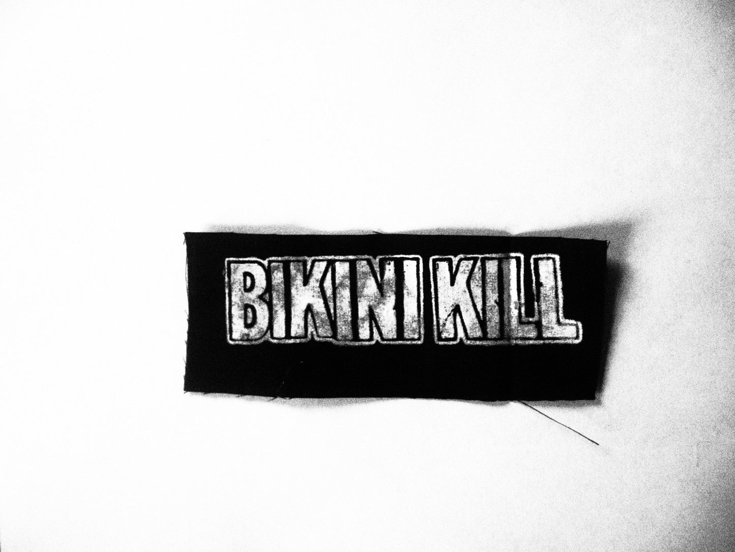 Bikini Kill Logo Band Patch