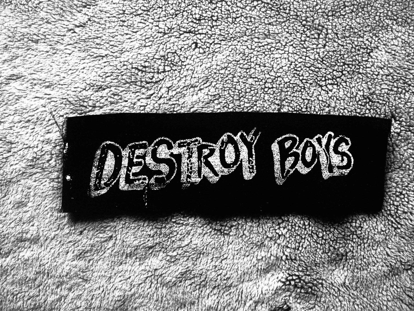 Destroy Boys Band Patch