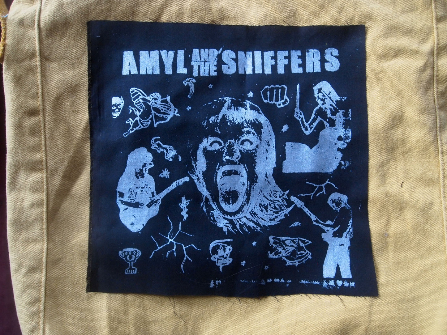 Amyl and the Sniffers Back Patch