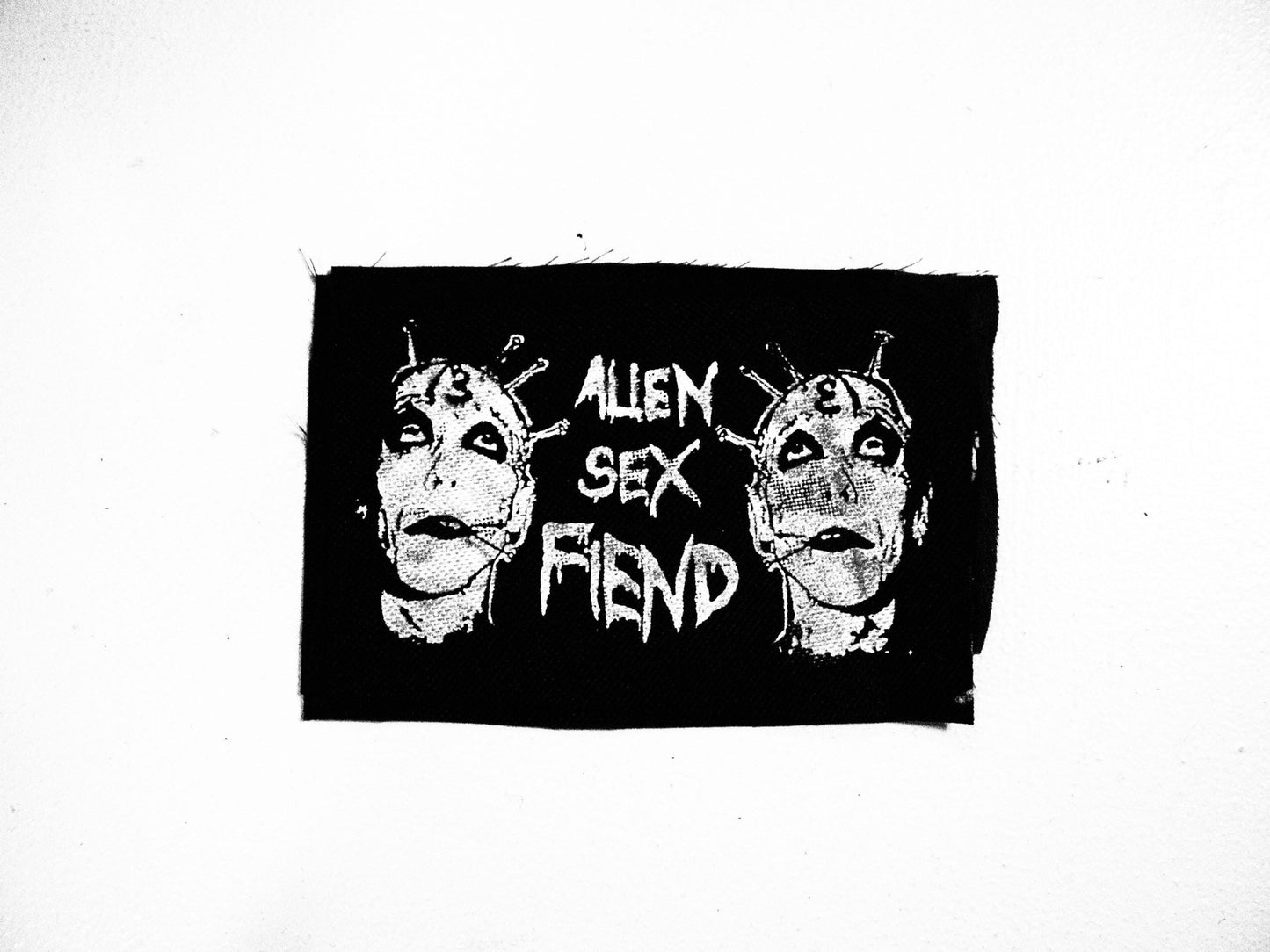 Alien Sex Fiend Band Logo Patch