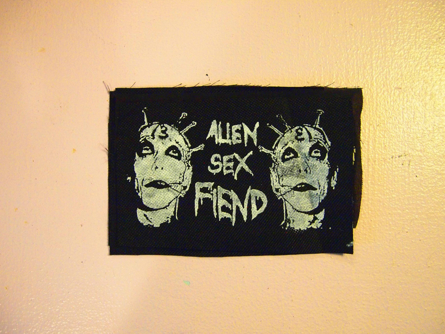 Alien Sex Fiend Band Logo Patch