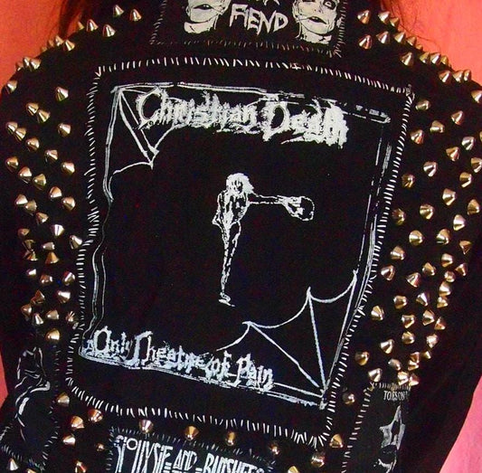 Christian Death Only Theatre of Pain BACK Patch