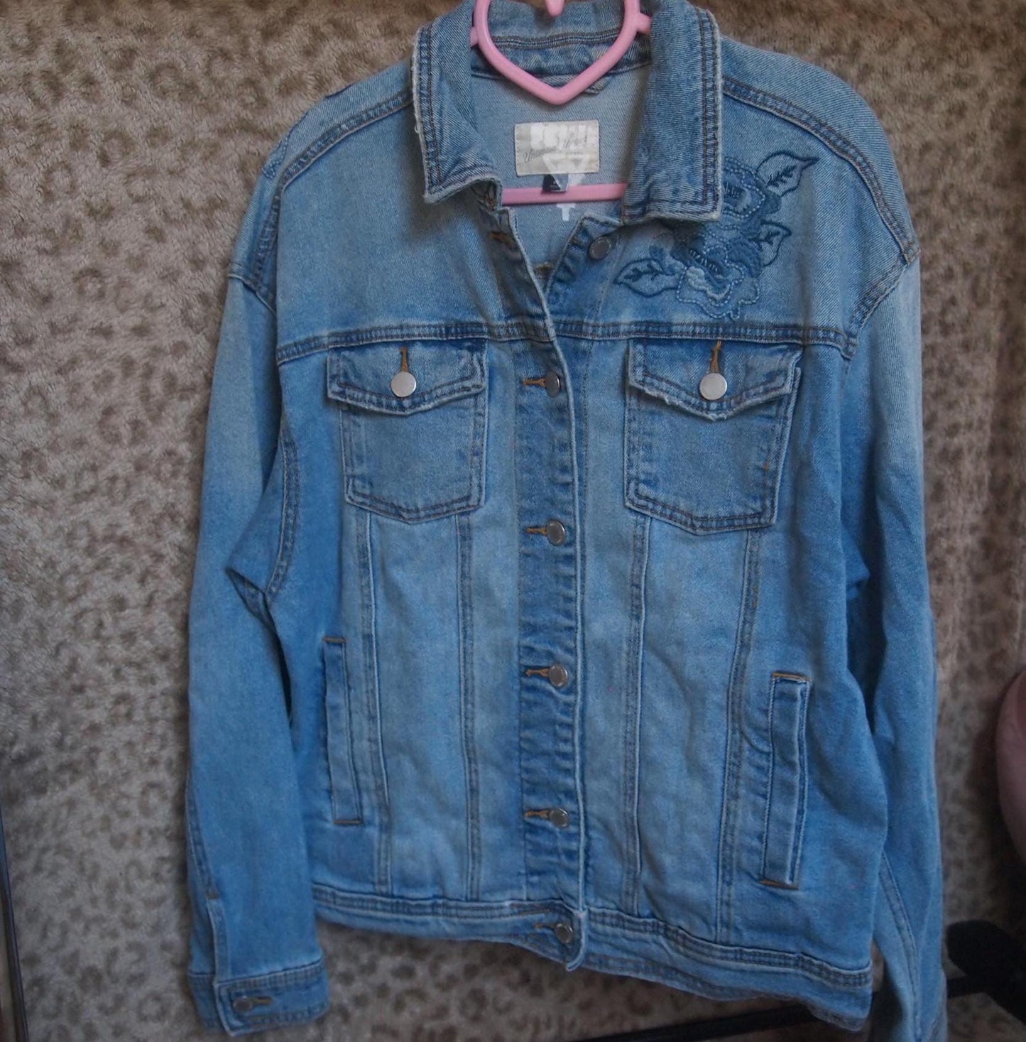 Custom Candy Darling Patched Denim Jacket - XS - Andy Warhol, Queer Art, Transgender History