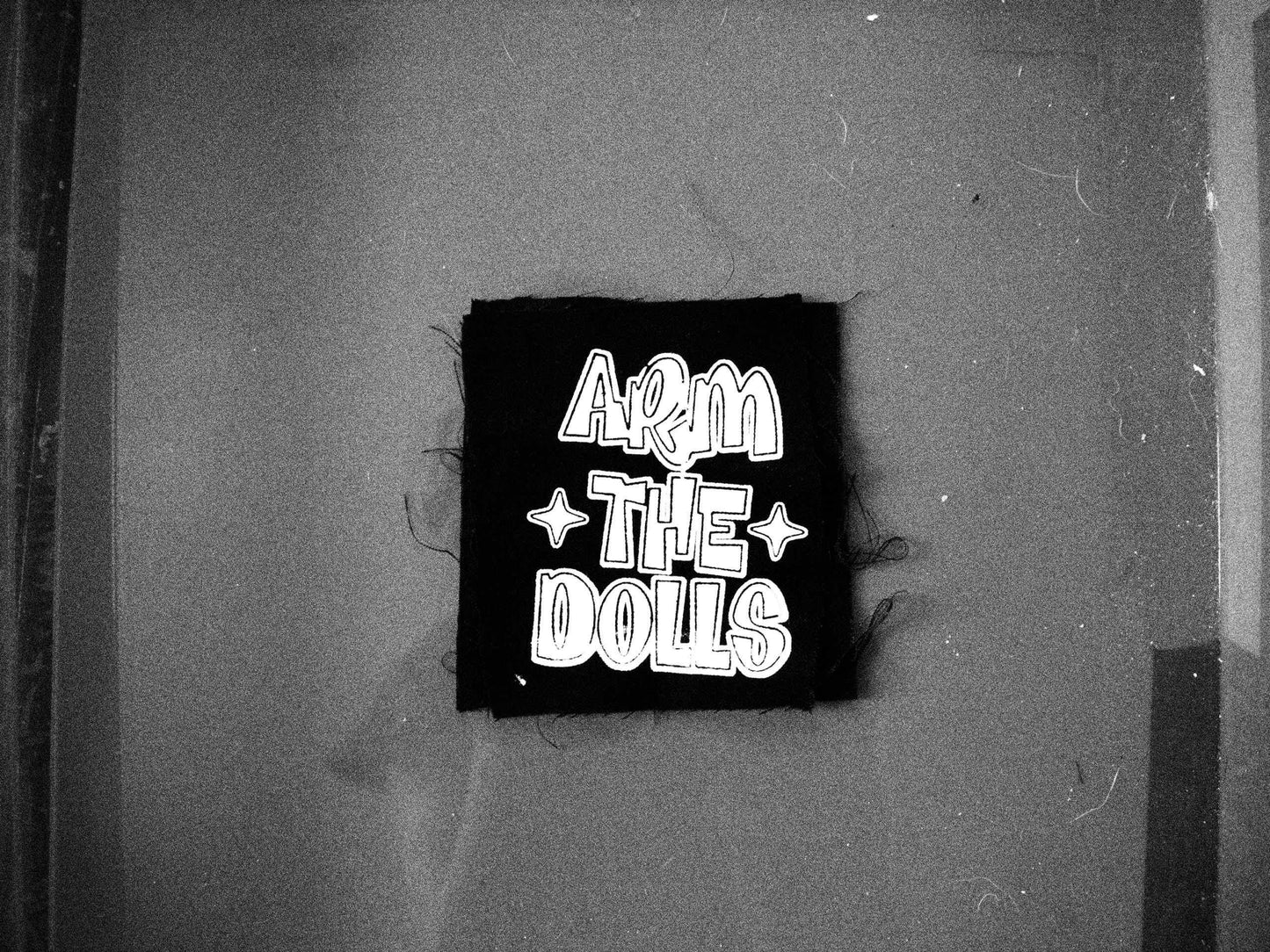 Arm The Dolls Patch - Transgender LGBT Queer Punk Queercore Radical Anarchist