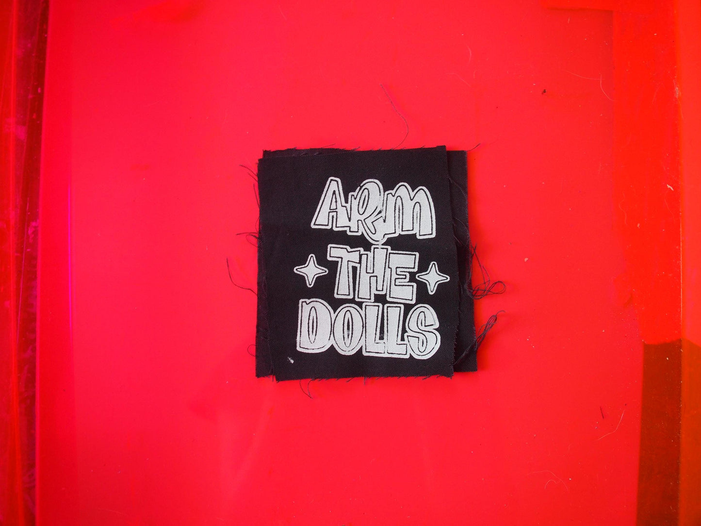 Arm The Dolls Patch - Transgender LGBT Queer Punk Queercore Radical Anarchist