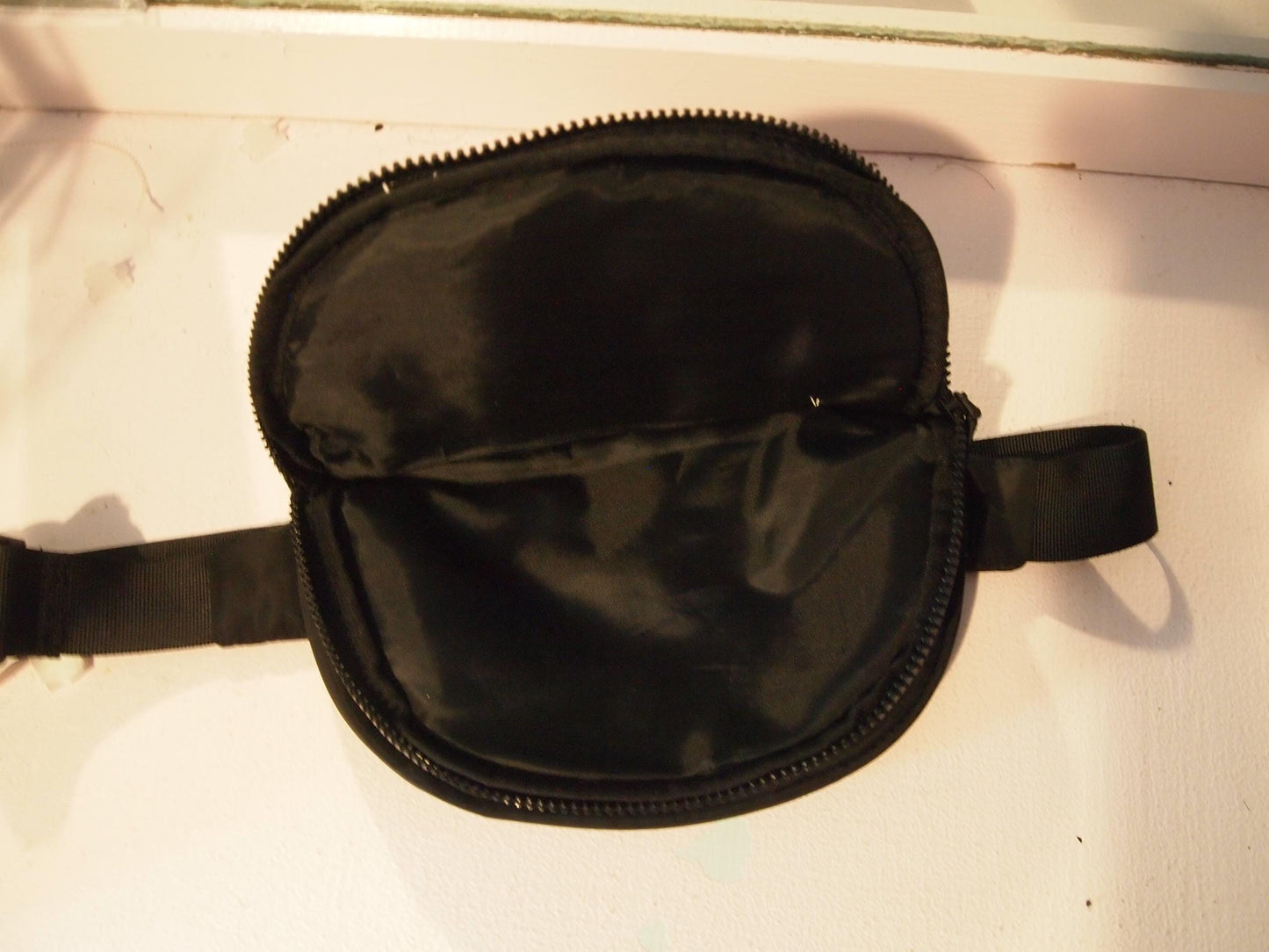 Patched Black Crossbody Bag Purse Crust Punk Anarcho Barbed Wire