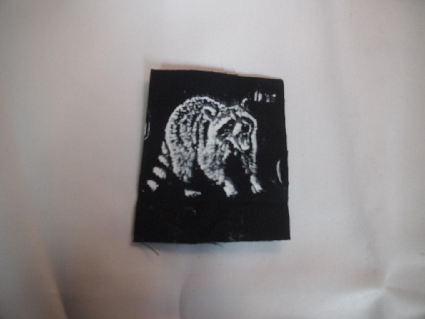 Yelling Scowling Raccoon Patch