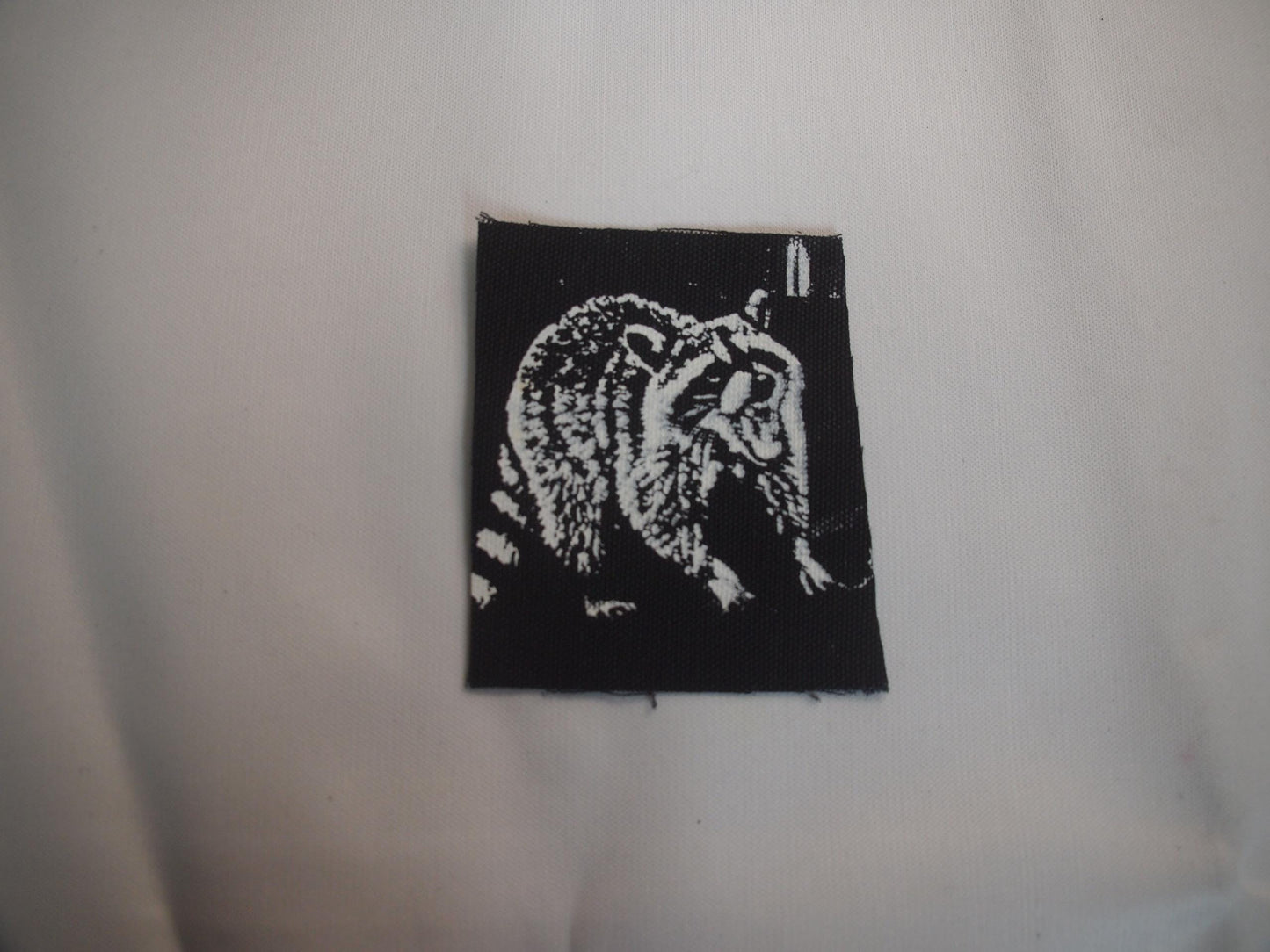 Yelling Scowling Raccoon Patch