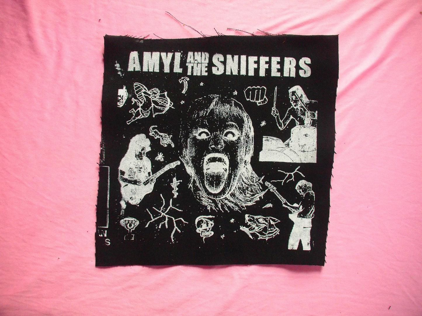 Amyl and the Sniffers Back Patch