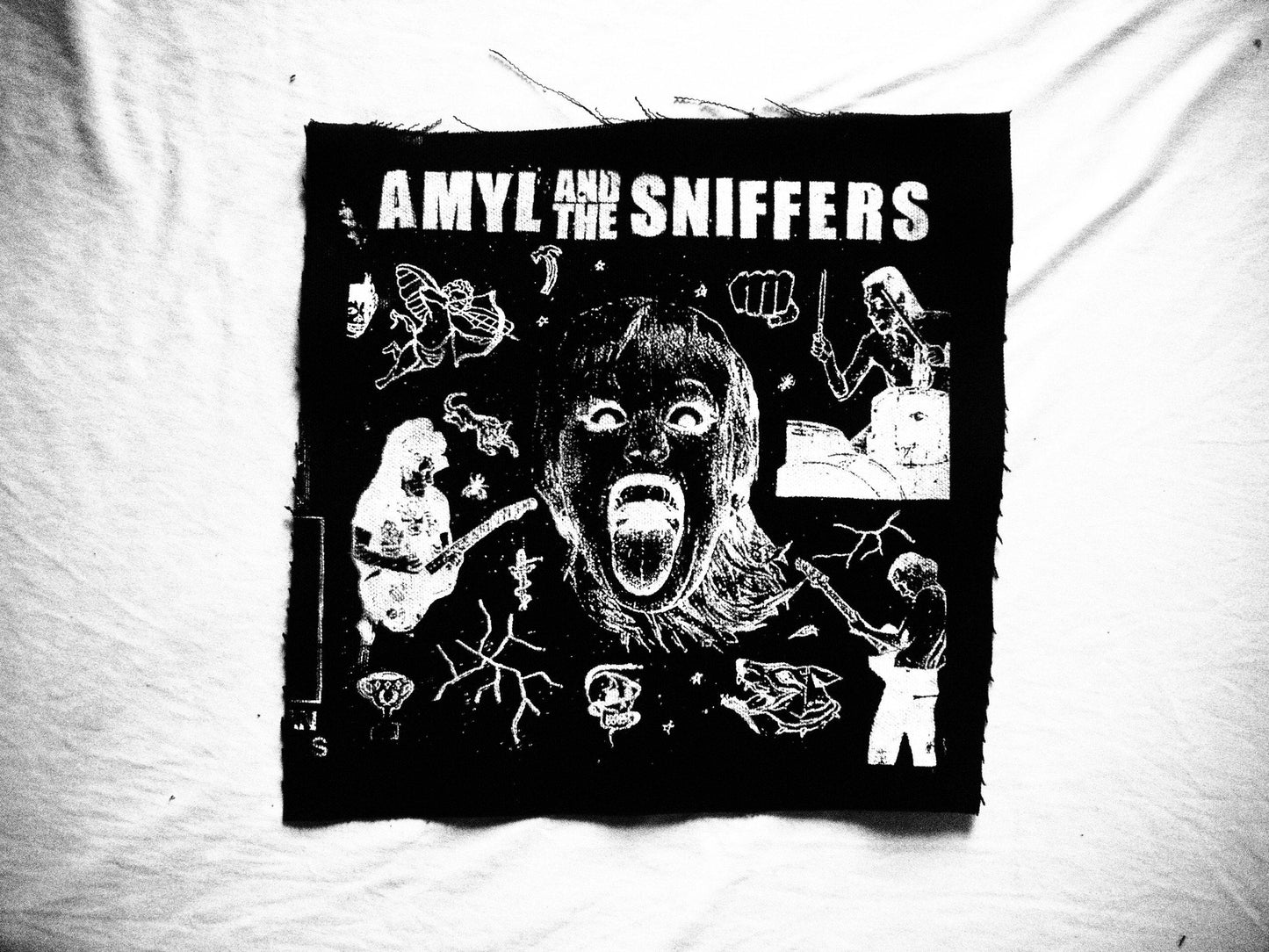 Amyl and the Sniffers Back Patch