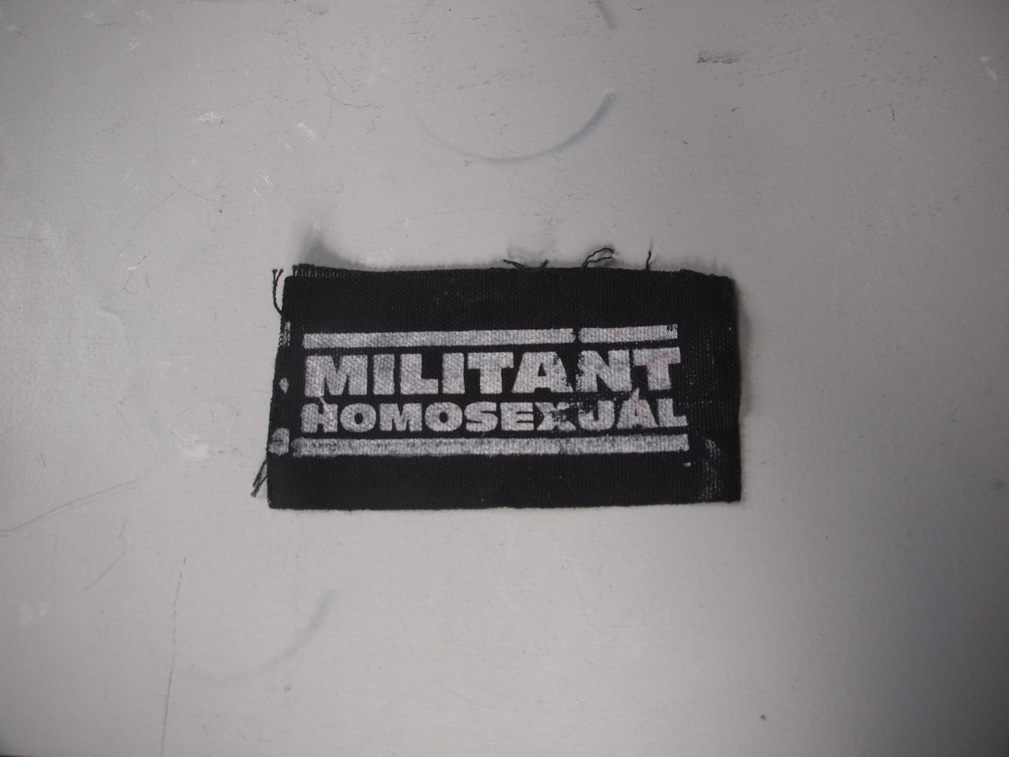 Militant Homosexual Patch