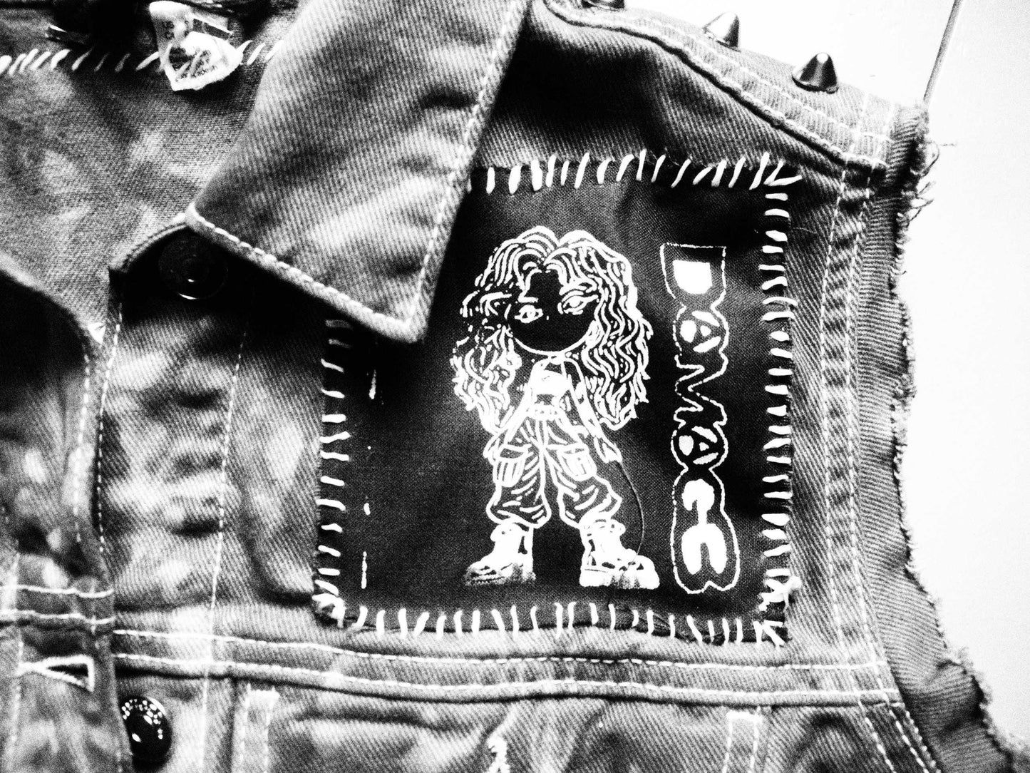 DAMAG3 Logo / Cartoon Patch