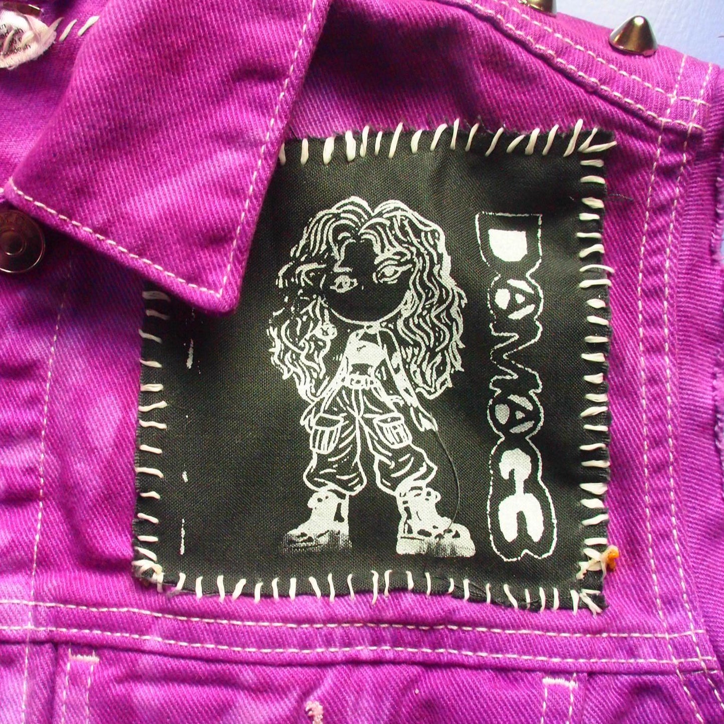 DAMAG3 Logo / Cartoon Patch
