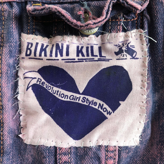 Bikini Kill “Revolution Girl Style Now” Heart Patch
