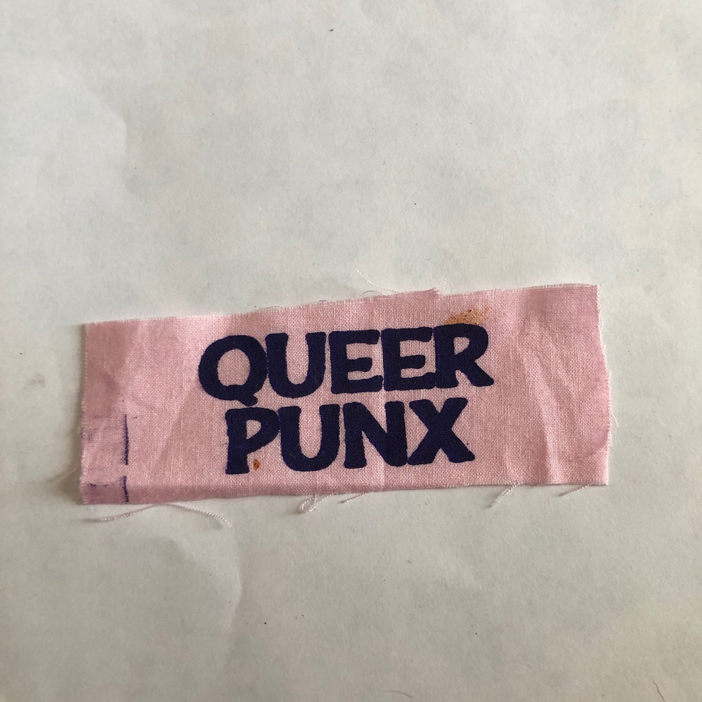 Queer Punx Patch