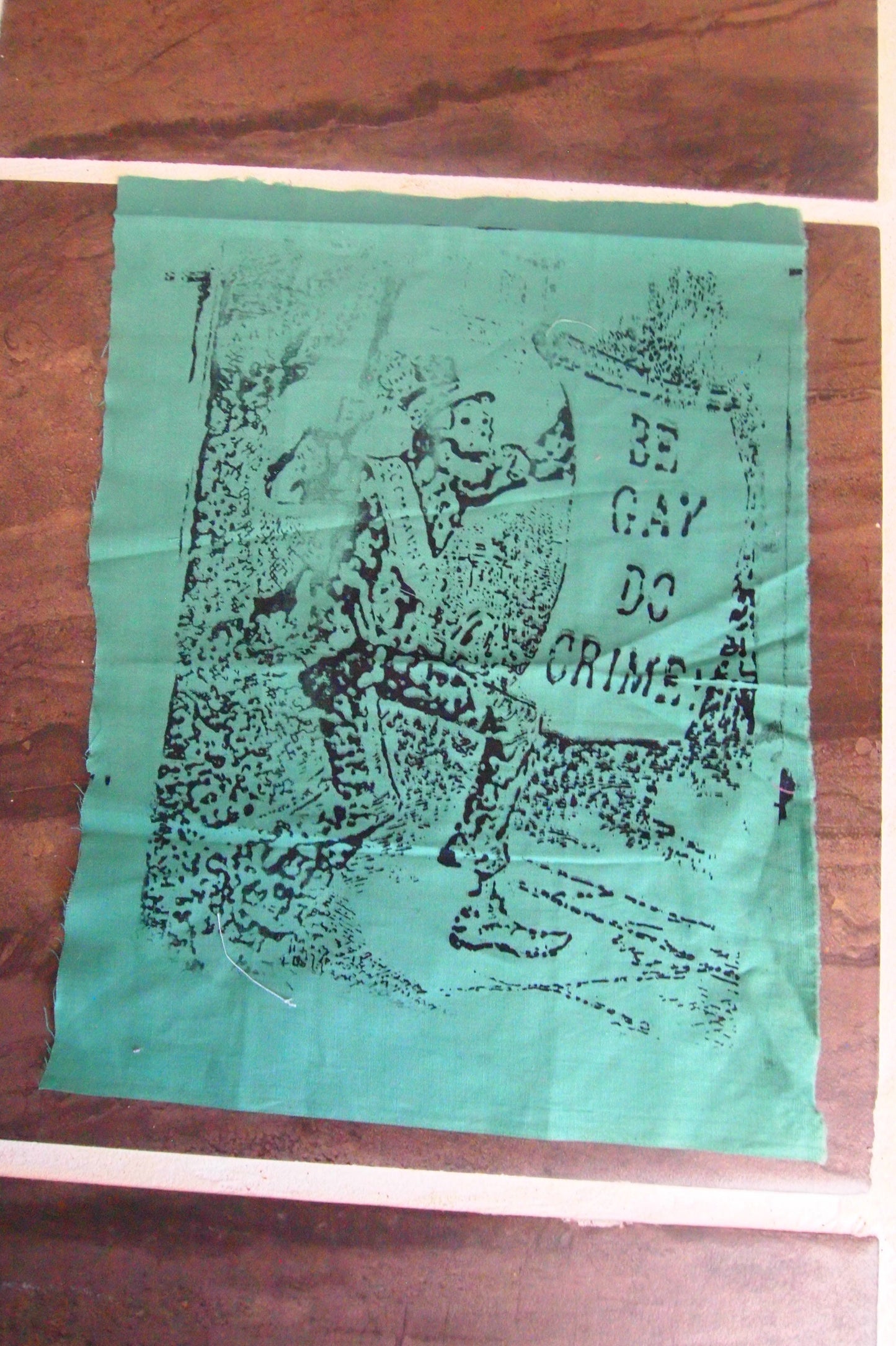 Be Gay Do Crime Back Patch