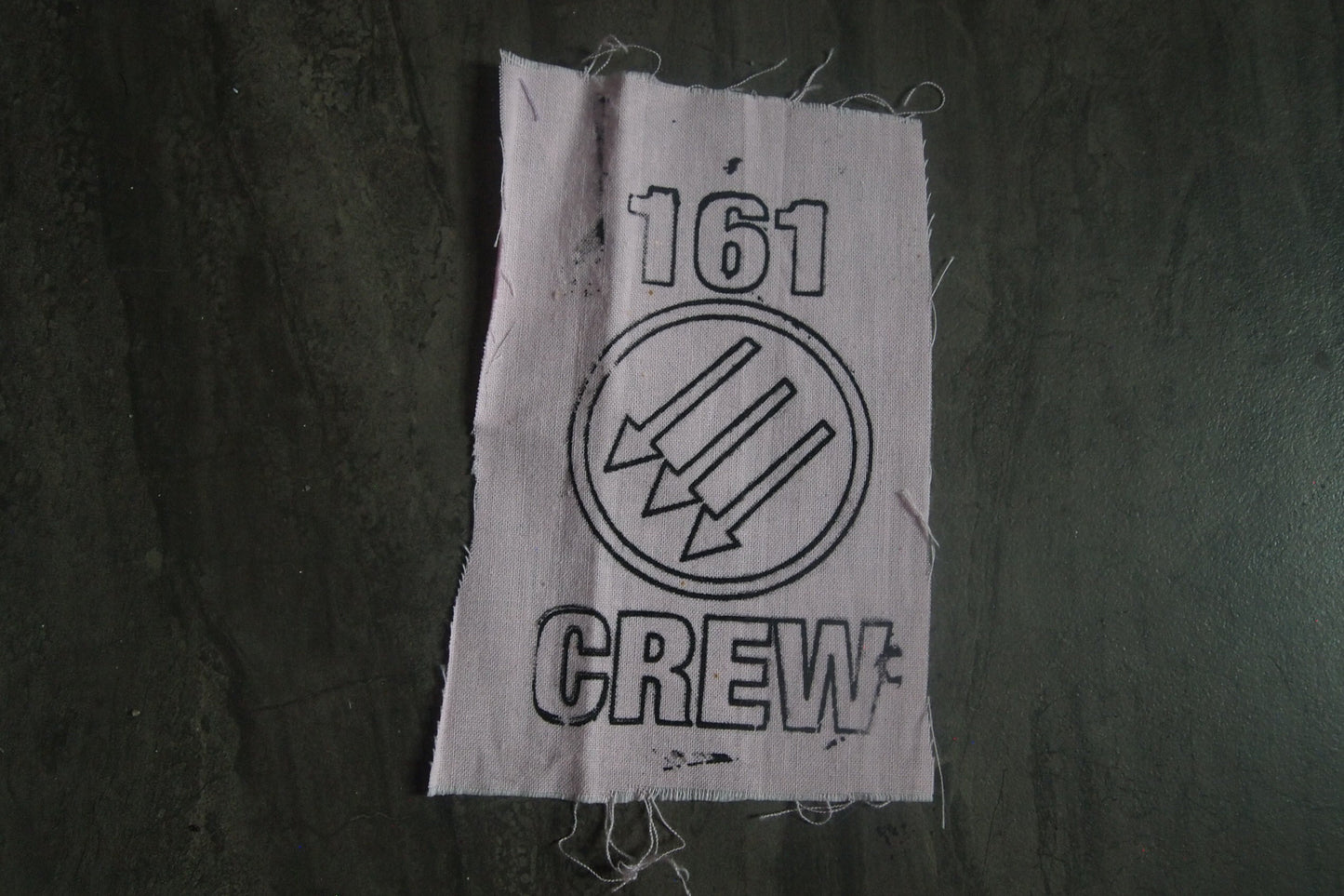 161 Antifascist Crew 3 Arrows Patch