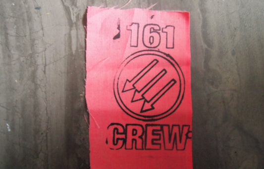 161 Antifascist Crew 3 Arrows Patch