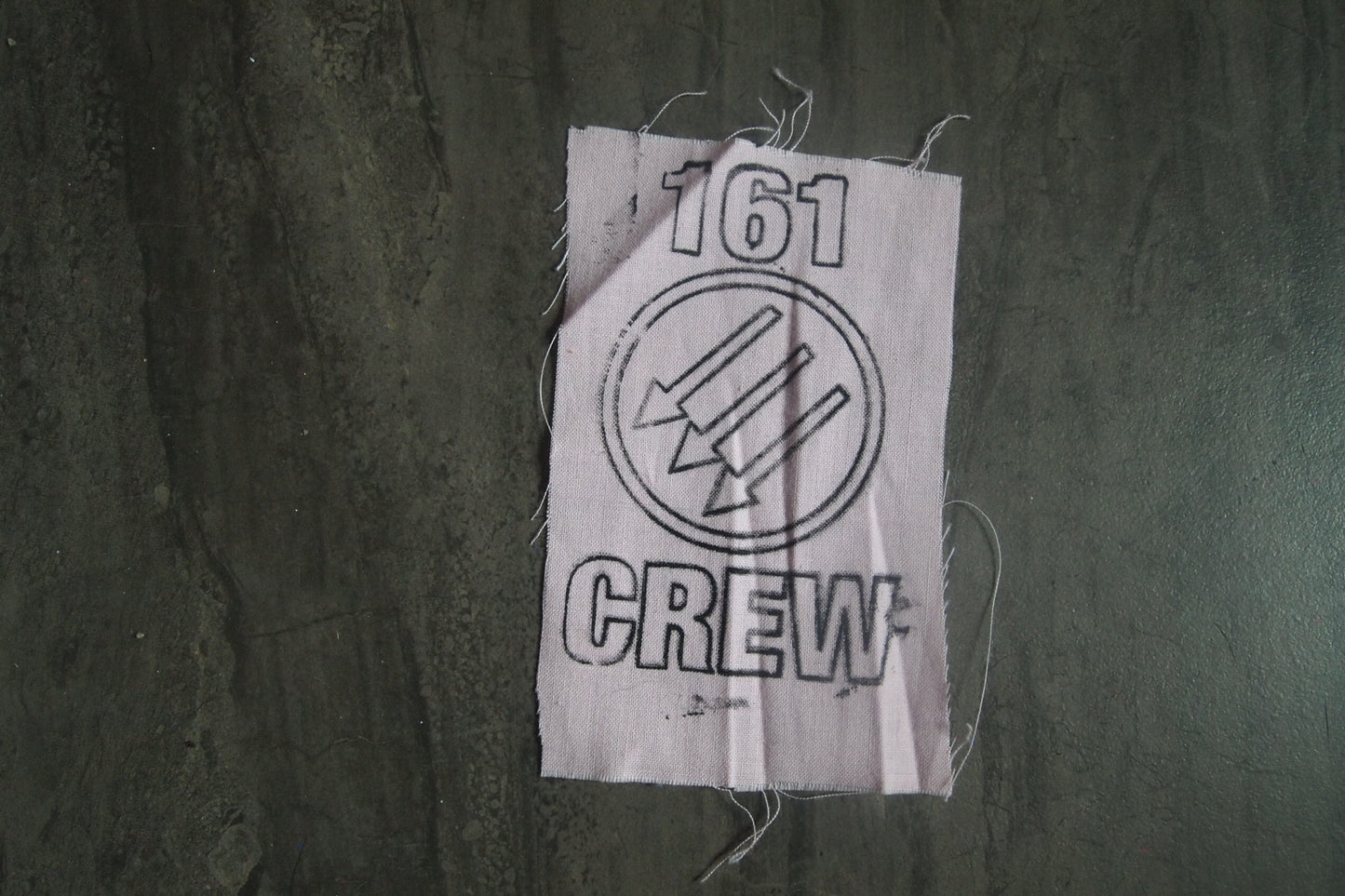 161 Antifascist Crew 3 Arrows Patch