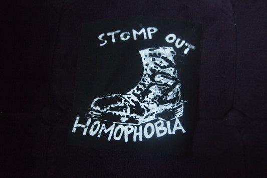 Stomp Out Homophobia Patch