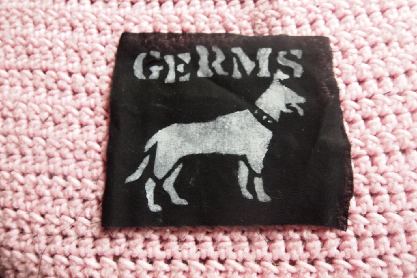 The Germs band Patch