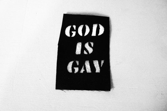 God is Gay Patch
