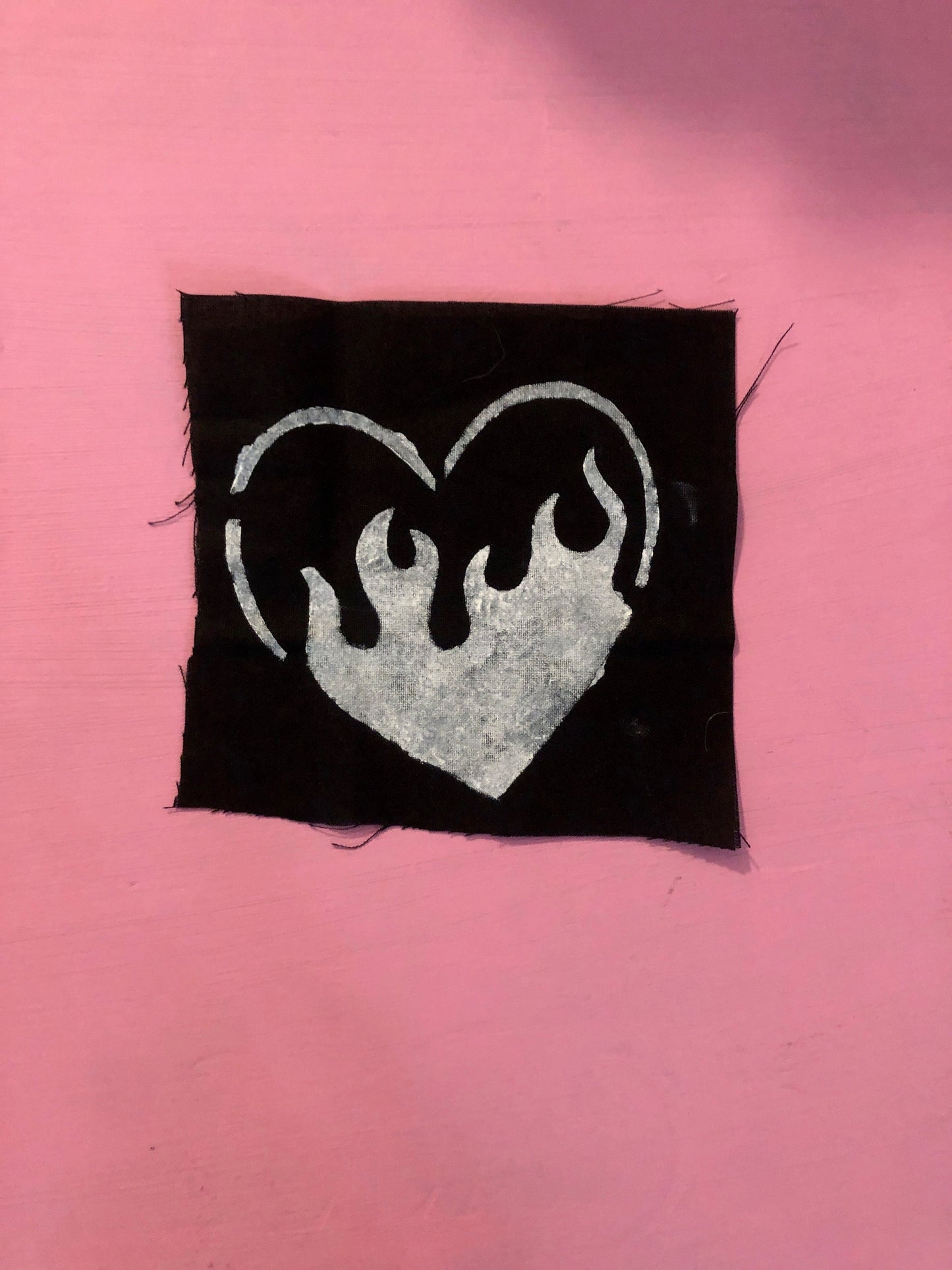 Heart Flames Patch