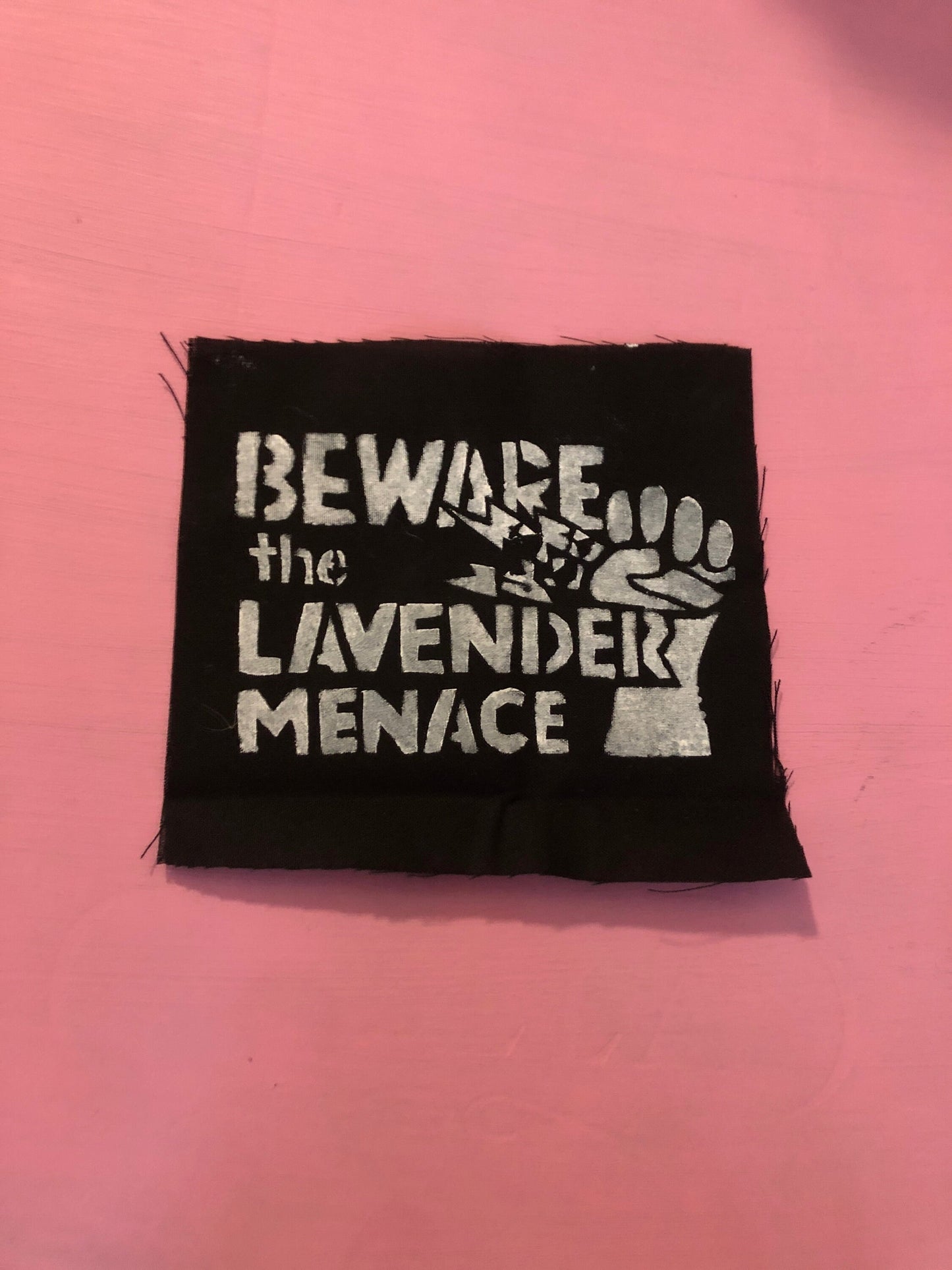 Beware the Lavender Menace Patch