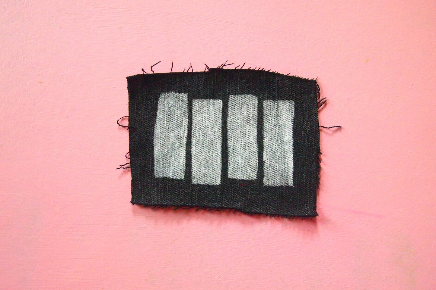 Black Flag Bars Logo Patch