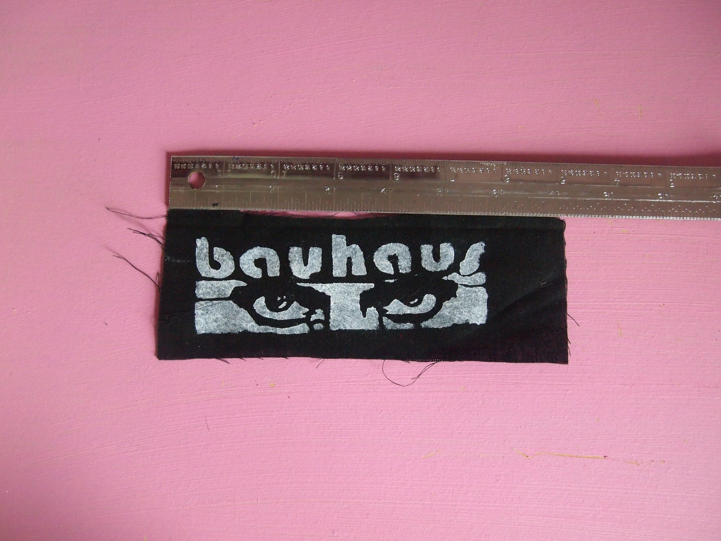 Bauhaus Band Patch