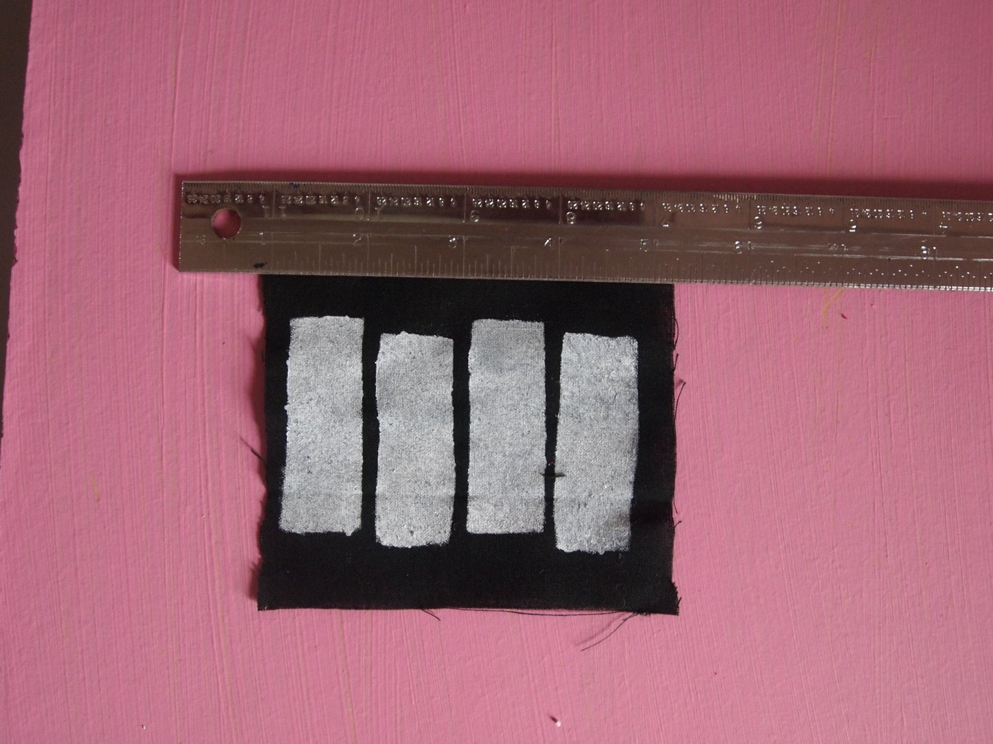 Black Flag Bars Logo Patch