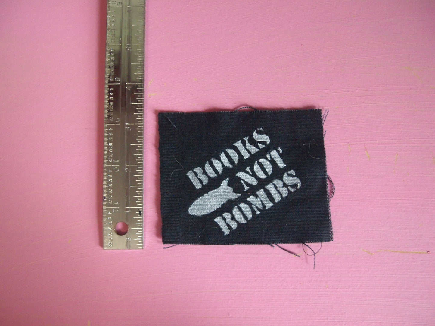 Books not Bombs Patch